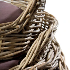 51 Degrees North Rattan Basket 11 51 Degrees North Rattan Basket -Haustierprodukte 51 degrees north rattan basket 209957 0500 none