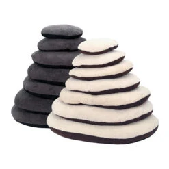 Haustierprodukte 48 51 Degrees North Sheep Ovales Hundekissen