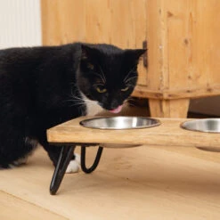 Designed By Lotte Holz-Dinerset Linga -Haustierprodukte designed by lotte houten dinerset linga 164293 0500 none