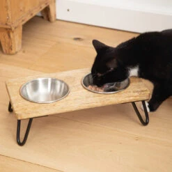 Designed By Lotte Holz-Dinerset Linga -Haustierprodukte designed by lotte houten dinerset linga 164296 0500 none