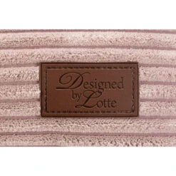 Designed By Lotte Hundekorb Ribbed -Haustierprodukte designed by lotte ribbed hondenmand roze 190400 0500 none