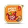 Edgard & Cooper Adult - Huhn & Truthahn - Im Schälchen -Haustierprodukte edgard cooper adult kip kalkoen kuipje 113636 0500 none