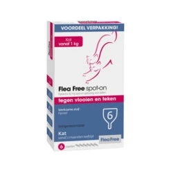 Flea Free Spot-on Katze -Haustierprodukte flea free spot on kat 221284 0500 none