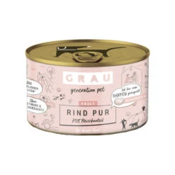 Grau Excellence Adult Pur - Rind - Dose 6 Grau Excellence Adult Pur - Rind - Dose -Haustierprodukte grau excellence adult puur hondenvoer rund blik 202457 0500 none