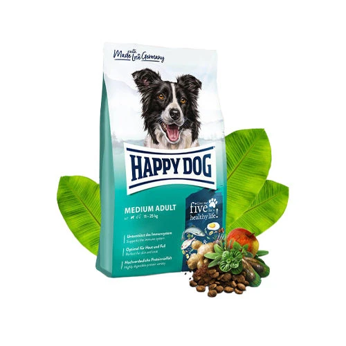 Happy Dog Fit & Vital Medium Adult 3 Happy Dog Fit & Vital Medium Adult