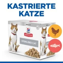 Hill's Science Plan Sterilised - Adult Cat -Haustierprodukte hills science plan feline adult sterilised chicken 218837 0500 none