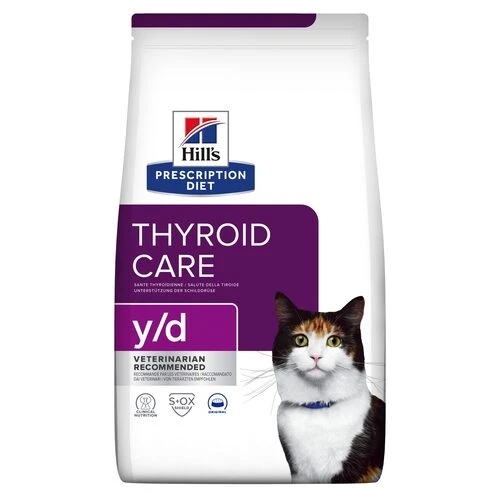 Hill's Prescription Diet Y/d Thyroid Care 3 Hill's Prescription Diet Y/d Thyroid Care