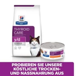 Hill's Prescription Diet Y/d Thyroid Care 17 Hill's Prescription Diet Y/d Thyroid Care -Haustierprodukte hills yd thyroid care prescription diet feline 217952 0500 none