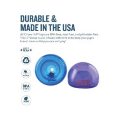 Planet Dog Orbee-Tuff Lil’ Snoop Toy -Haustierprodukte orbee tuff lil snoop toy 203411 0500 none