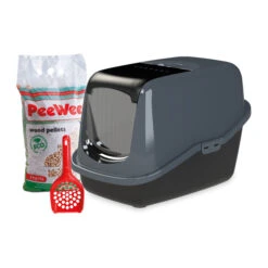PeeWee EcoHus - Katzenklo -Haustierprodukte peewee ecohus kattenbak 92496 0500 none