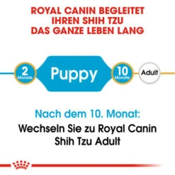 Royal Canin Shih Tzu Puppy - Hundefutter -Haustierprodukte royal canin shih tzu junior hondenvoer 140384 0500 none